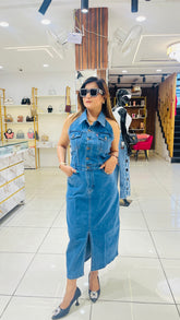DENIM DRESS